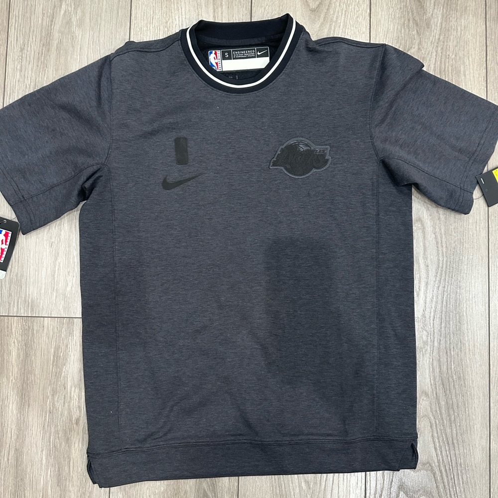 Nike NBA LA Lakers Dri-FIT Black Warm-Up Shooting Shirt